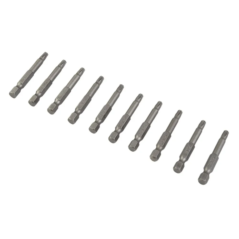 10 Pcs Torx Screwdriver Bits T25 Magentic 1 4 Inch Hex Shank Electric Screw Driver Bits Set Anti-rust Hand Repairing Tools
10 Pcs Torx Screwdriver Bits T25 Magentic 1 4 Inch Hex Shank Electric Screw Driver Bits Set Anti-rust Hand Repairing Tools