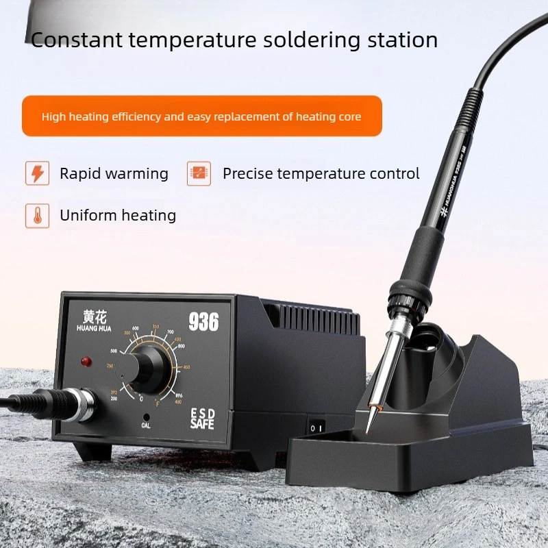 High Power 936 Temperature Adjustable 60W Soldering Iron Professional Welding Repair Tool
High Power 936 Temperature Adjustable 60W Soldering Iron Professional Welding Repair Tool