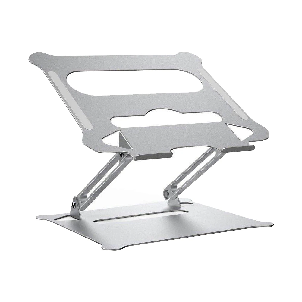 Silver Telescopic Laptop Stand Compact Aluminum Alloy Notebook PC Holder Adjustable Durable Collapsible Pocket Size Solid
Silver Telescopic Laptop Stand Compact Aluminum Alloy Notebook PC Holder Adjustable Durable Collapsible Pocket Size Solid