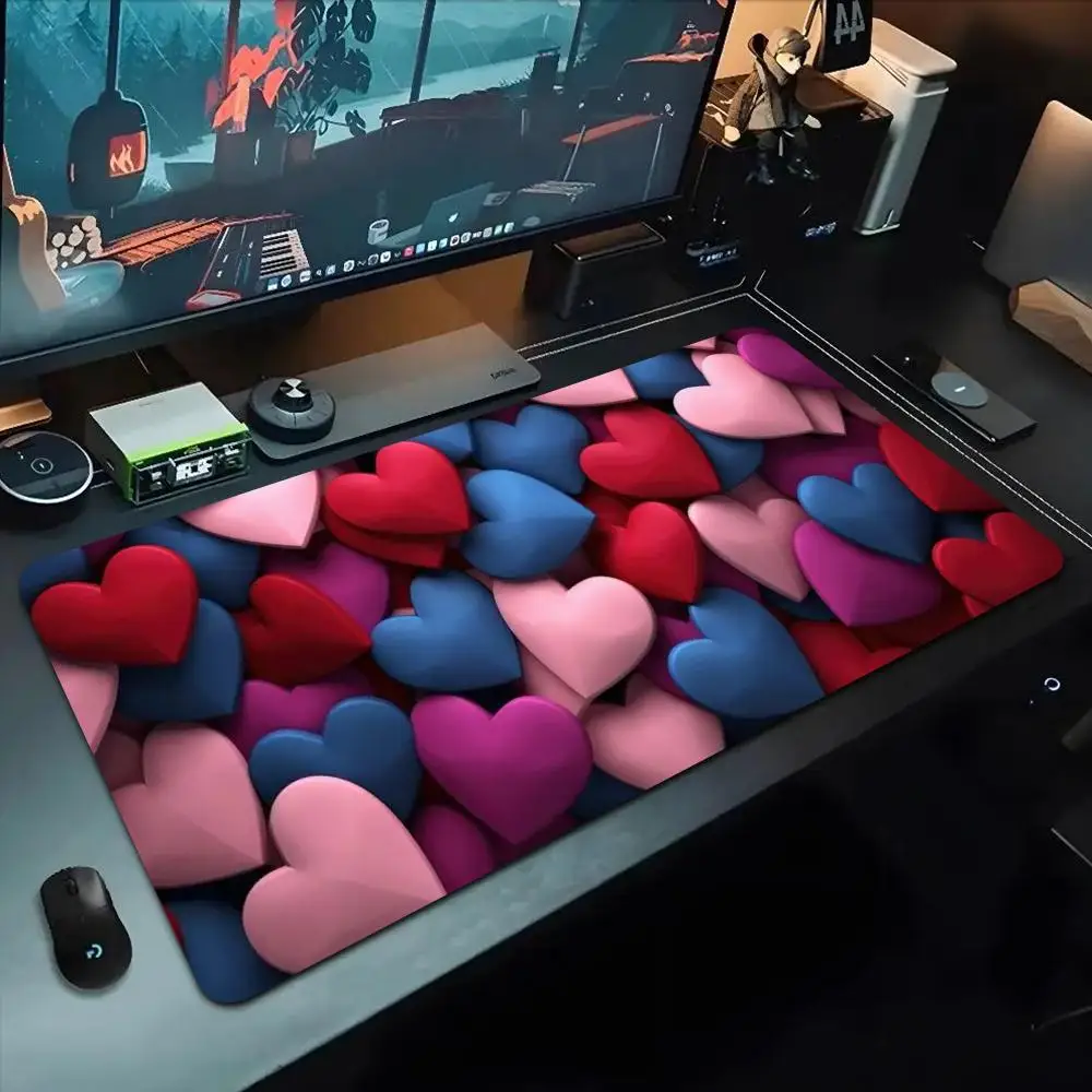 love heart wallpaper Mouse Pad 500X1000 mm Large Gaming Mousepad Gamer XL Rubber Otaku Keyboard Pad Laptop Desk Mat
love heart wallpaper Mouse Pad 500X1000 mm Large Gaming Mousepad Gamer XL Rubber Otaku Keyboard Pad Laptop Desk Mat