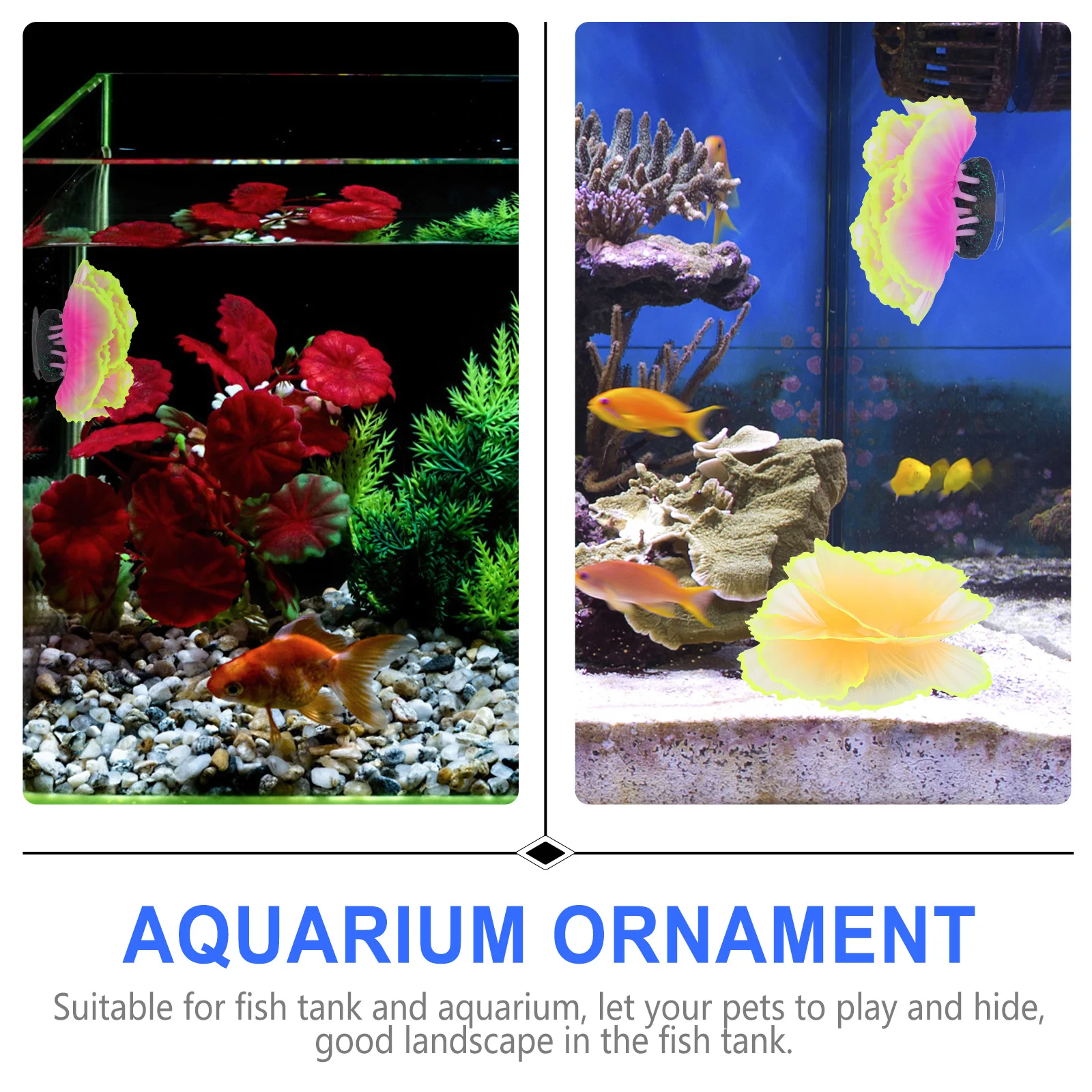 Fluorescence Coral Simulation Artificial Resin Safe Fish Tank Landscape Aquarium Ornament Lifelike Habitat Decor
Fluorescence Coral Simulation Artificial Resin Safe Fish Tank Landscape Aquarium Ornament Lifelike Habitat Decor
