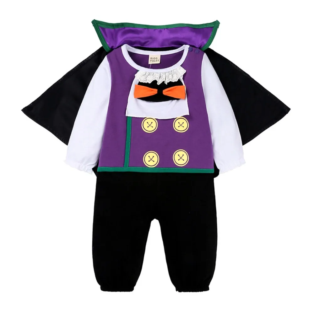 Bat Halloween Costumes with Cloak Long Sleeve Halloween Baby Clothes Comfortable Breathable Infant Jumpsuit
Bat Halloween Costumes with Cloak Long Sleeve Halloween Baby Clothes Comfortable Breathable Infant Jumpsuit