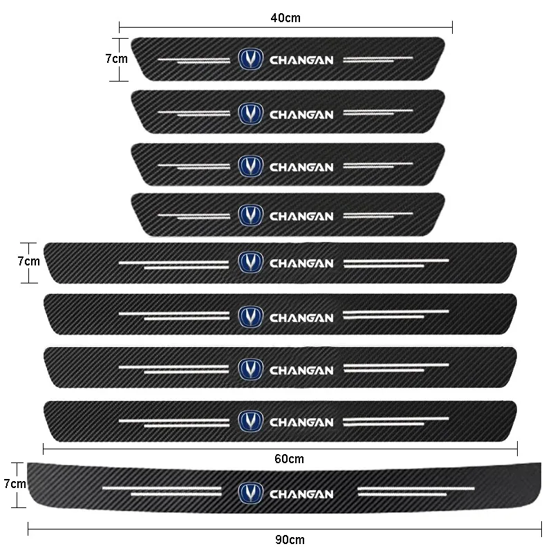 Auto Door Sill Protection Tape Carbon Fiber Protector Strip Sticker for Changan CS75 PLUS CS95 CS35 CS55 alsvin Eado accessories
Auto Door Sill Protection Tape Carbon Fiber Protector Strip Sticker for Changan CS75 PLUS CS95 CS35 CS55 alsvin Eado accessories