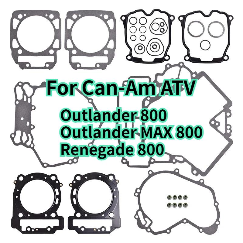 420630210 For Can-Am ATV Complete Engine Gasket Seal Kit Outlander800 STD 4X4 Outlander MAX 800 Renegade 800 800R EFI 420651200
420630210 For Can-Am ATV Complete Engine Gasket Seal Kit Outlander800 STD 4X4 Outlander MAX 800 Renegade 800 800R EFI 420651200