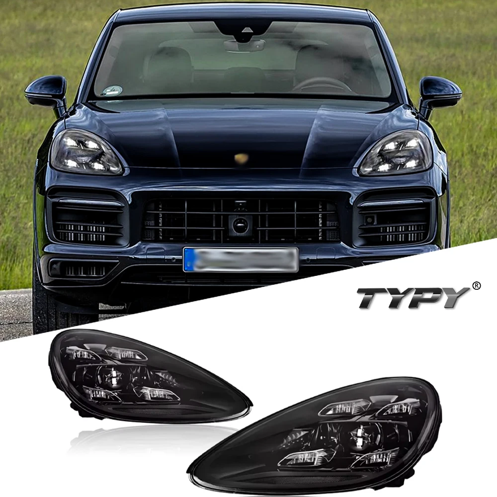 Car For Porsche Cayenne 9Y0 Headlights 2018-2023 Upgrade Modified to New DRL Dynamic Turn Signal LED Headlight Auto Accessories
Car For Porsche Cayenne 9Y0 Headlights 2018-2023 Upgrade Modified to New DRL Dynamic Turn Signal LED Headlight Auto Accessories