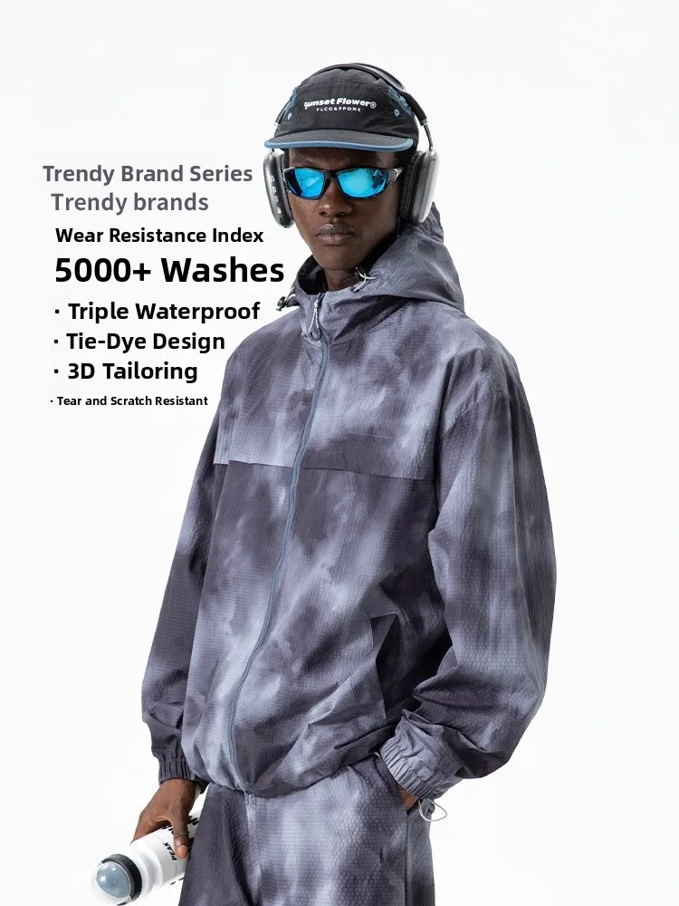 MMOPTOP American Sle Outdoor Windproof Waterproof Men's Jaet Color adient Casual Climbing Suit Couple's Outerwear
MMOPTOP American Sle Outdoor Windproof Waterproof Men's Jaet Color adient Casual Climbing Suit Couple's Outerwear