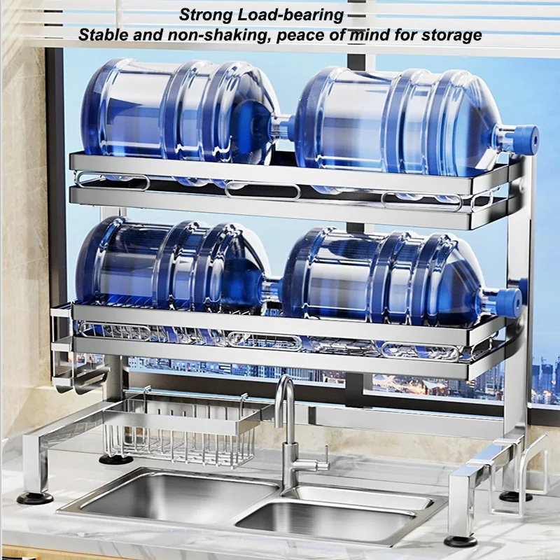 Countertop Sink Shelf Bowl Draining Rack Kitchen Storage Rack Multifunctional Dish Cutlery Knife Spoon Sink Rack Set Organizer
Countertop Sink Shelf Bowl Draining Rack Kitchen Storage Rack Multifunctional Dish Cutlery Knife Spoon Sink Rack Set Organizer
