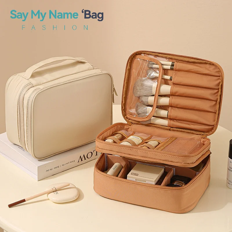 Новая женская косметичка, портативная сумка для хранения, роскошная косметичка большой емкости, органайзер для путешествий, сумки для туалетных принадлежностей
Новая женская косметичка, портативная сумка для хранения, роскошная косметичка большой емкости, органайзер для путешествий, сумки для туалетных принадлежностей