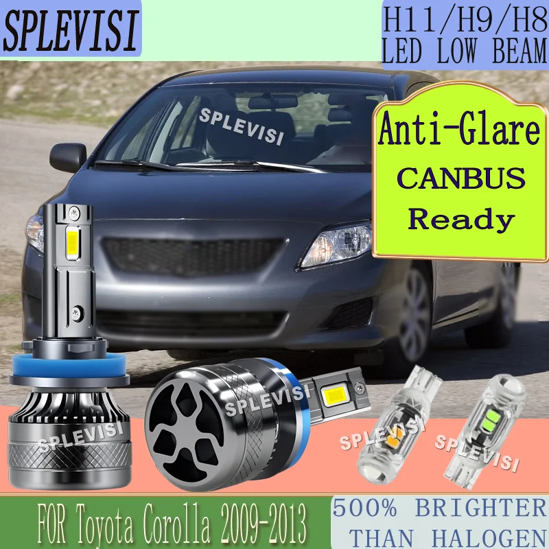 H11/H9/H8 ensures the secure temperature range NO modification required LED Low Beam For Toyota Corolla 2009 2010 2011 2012 2013
H11/H9/H8 ensures the secure temperature range NO modification required LED Low Beam For Toyota Corolla 2009 2010 2011 2012 2013