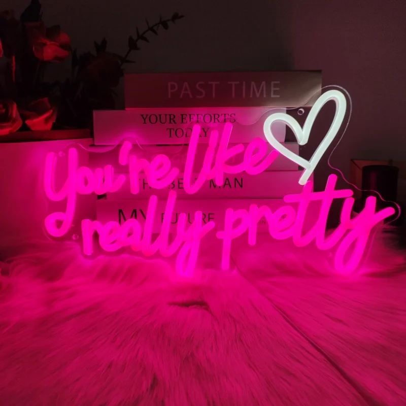 You're Like Really Pretty Neon Sign,Dimmable Led Signs for Birthday Engagement Party Wedding Gift Beauty Salon Wall Decoration
You're Like Really Pretty Neon Sign,Dimmable Led Signs for Birthday Engagement Party Wedding Gift Beauty Salon Wall Decoration