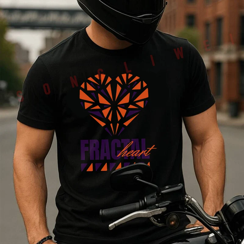 A Heart In Geometric Style In Purple Moto 100% Cotton T-Shirt Ultra Soft Round Neck Short Sleeve Tee For Men & Women
A Heart In Geometric Style In Purple Moto 100% Cotton T-Shirt Ultra Soft Round Neck Short Sleeve Tee For Men & Women