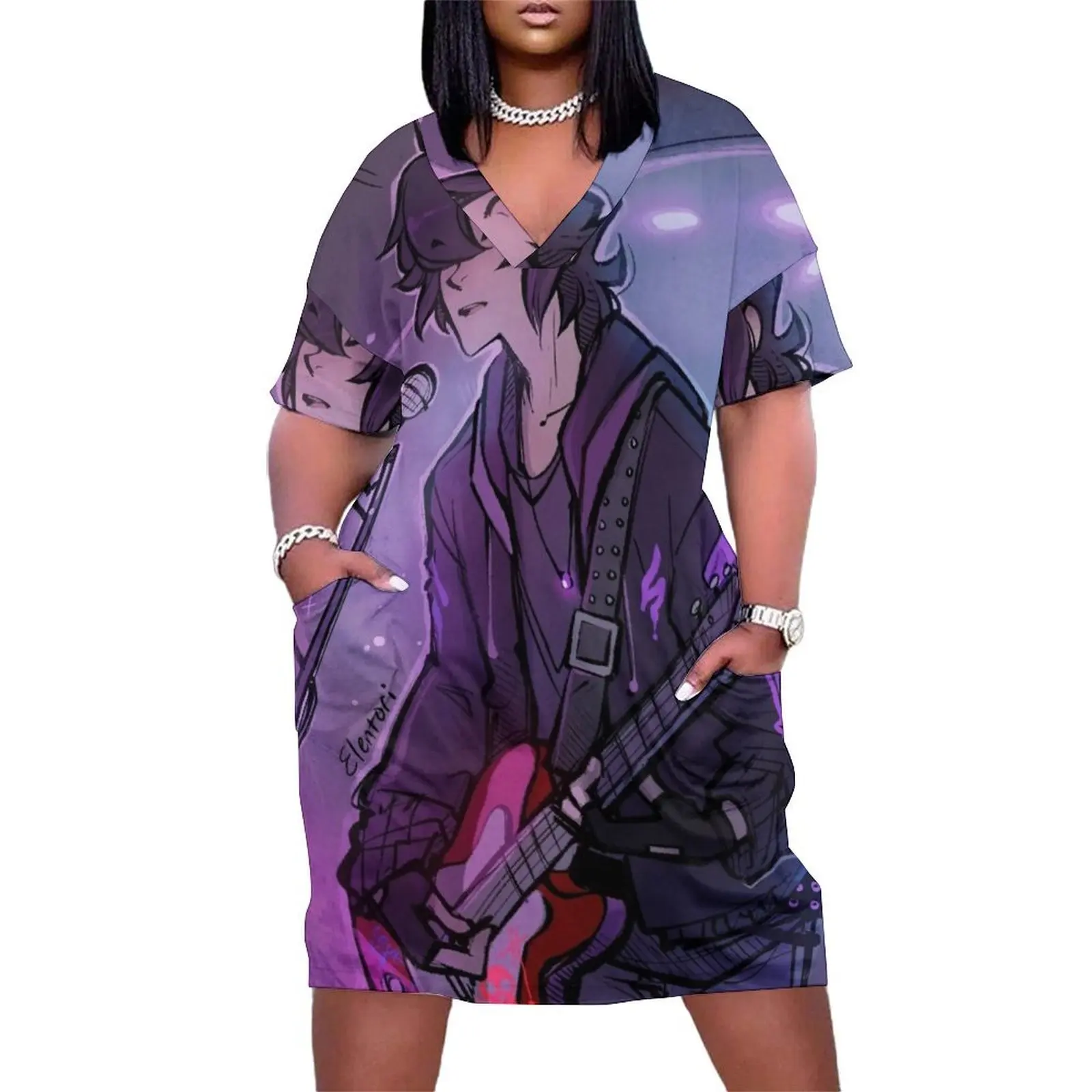 The Rockshow Loose Pocket Dress Dress woman Women's evening dress dresses korean style vintage
The Rockshow Loose Pocket Dress Dress woman Women's evening dress dresses korean style vintage