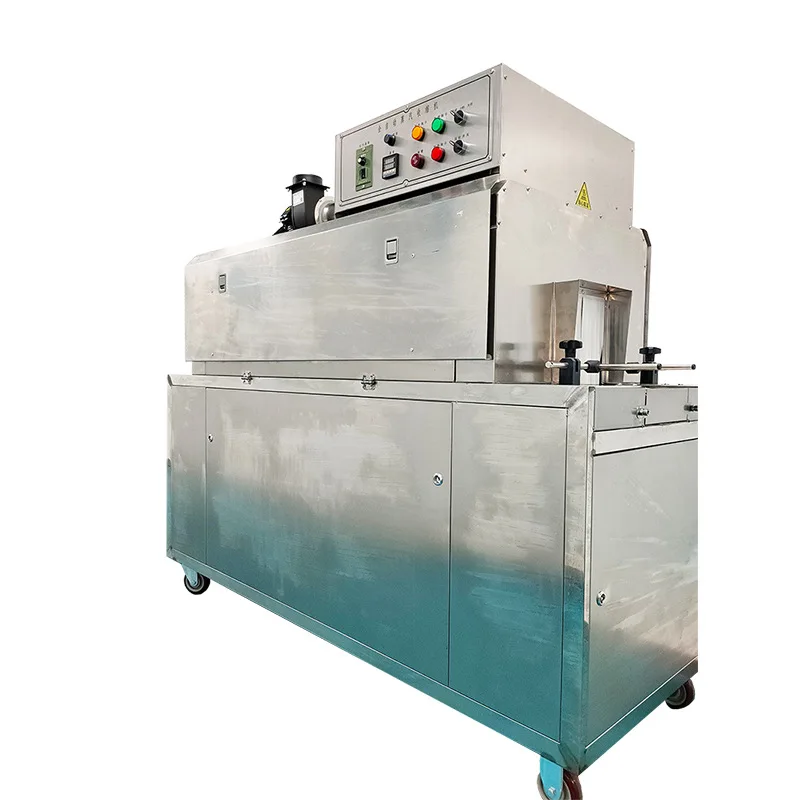 Steam heat shrink packaging machine Automatic cosmetics Plastic bottle cover Glass beverage
Steam heat shrink packaging machine Automatic cosmetics Plastic bottle cover Glass beverage