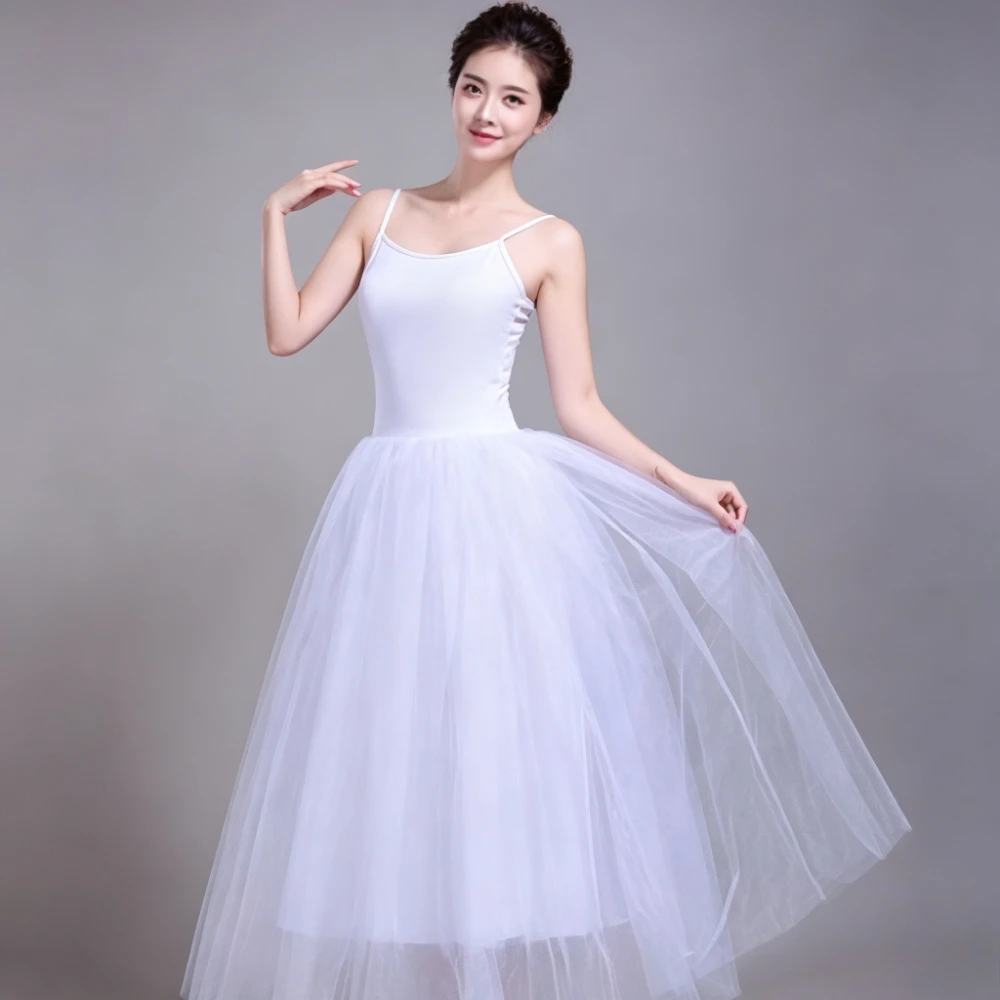 THEEPER Long Romantic Ballet Tutu Dress for Women, Professional Tulle Dance Skirt, Swan Lake Stage Performance Rehearsal Costume
THEEPER Long Romantic Ballet Tutu Dress for Women, Professional Tulle Dance Skirt, Swan Lake Stage Performance Rehearsal Costume