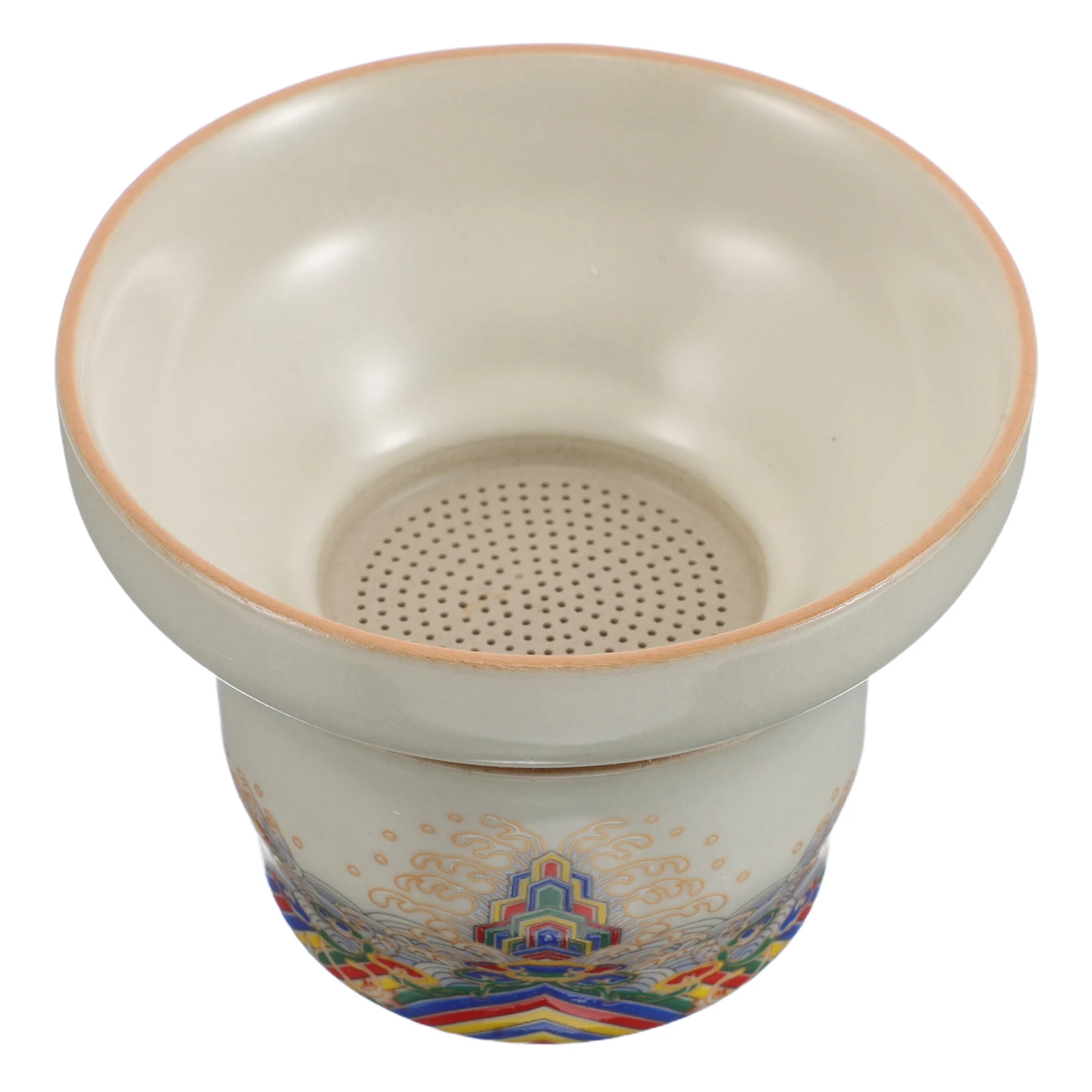 Tea Leak Loose Leaf Filter with Base Ceramic Rack Strainer Fine Infuser Colander Chinese Kung
Tea Leak Loose Leaf Filter with Base Ceramic Rack Strainer Fine Infuser Colander Chinese Kung