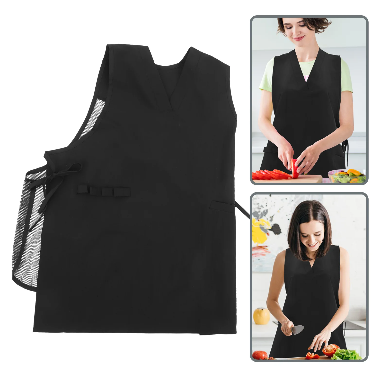 Salon Apron Smocks Vests for Men Overalls Women Dress Barber Sleeveless Hairdresser
Salon Apron Smocks Vests for Men Overalls Women Dress Barber Sleeveless Hairdresser