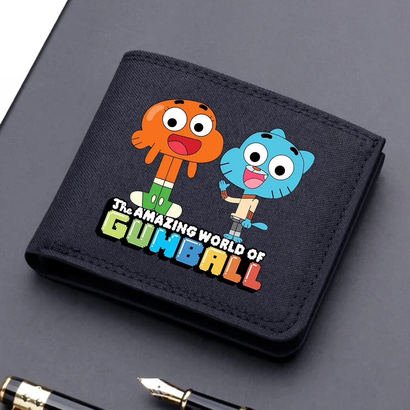 The Amazing World of Gumball Canvas Wallet Portable Folded Purse Short Cartoon Darwin Money Bag Cute Card Holder Birthday Gift
The Amazing World of Gumball Canvas Wallet Portable Folded Purse Short Cartoon Darwin Money Bag Cute Card Holder Birthday Gift