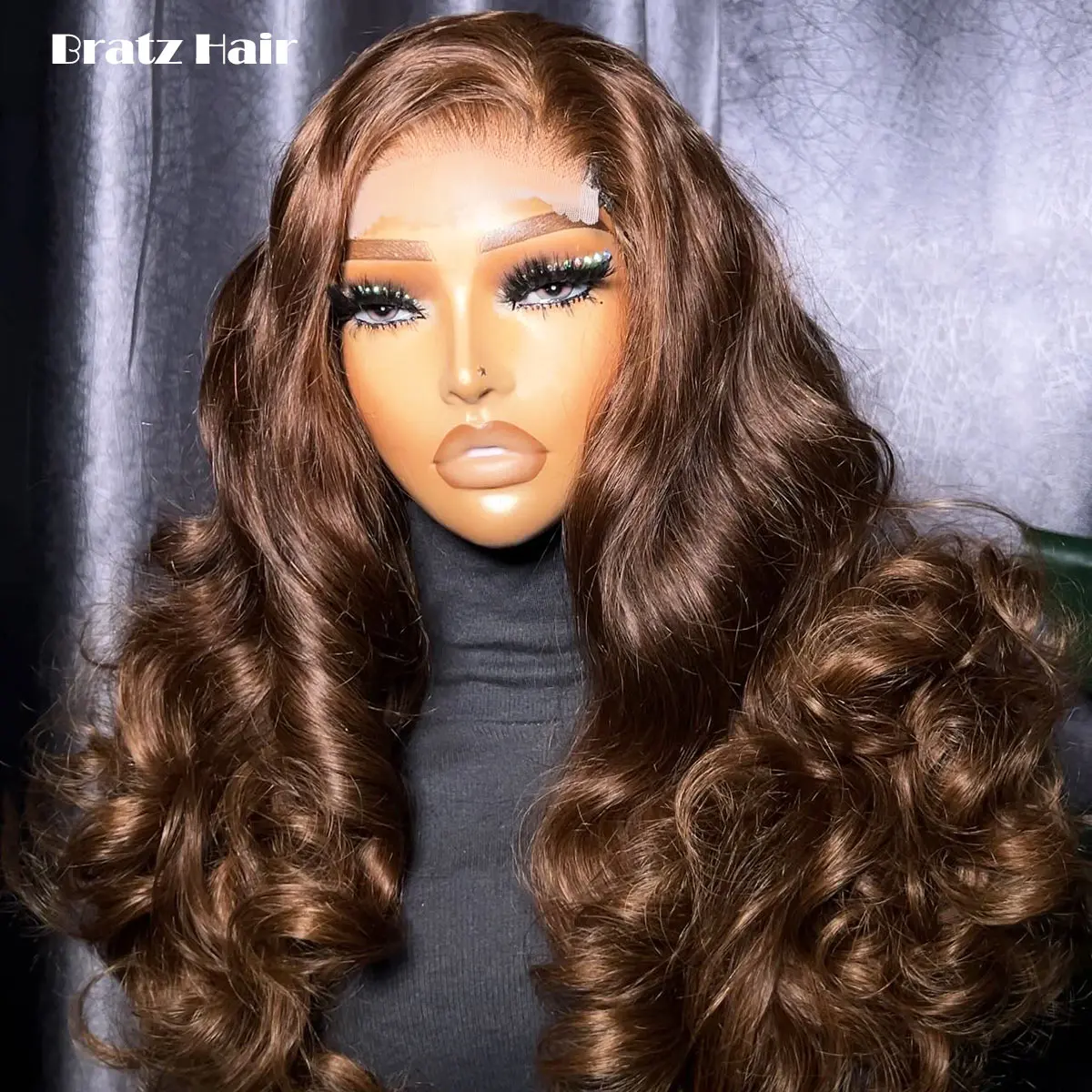 Human Hair Brown Color 5by5 Loose Bouncy Curly Gleuless Wig Pre Plucked 13x6 13x4 HD Lace Front Loose Body Wave Wig for Woman
Human Hair Brown Color 5by5 Loose Bouncy Curly Gleuless Wig Pre Plucked 13x6 13x4 HD Lace Front Loose Body Wave Wig for Woman