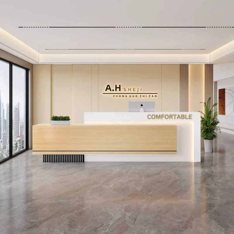 Two People Stands Reception Desks Office Luxury High Quality Design Reception Desks Service Counter Scrivania Office Furniture
Two People Stands Reception Desks Office Luxury High Quality Design Reception Desks Service Counter Scrivania Office Furniture