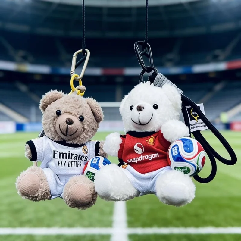 10cm New Style 2026 US Canada Mexico World Cup Soccer Cute Bear Doll Couple Gift Souvenir Bag Pendant Keychain
10cm New Style 2026 US Canada Mexico World Cup Soccer Cute Bear Doll Couple Gift Souvenir Bag Pendant Keychain