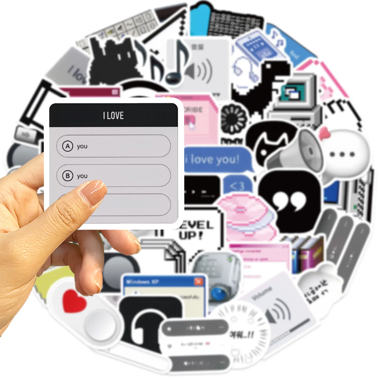 10/55PCS Retro Internet Meme Graffiti Stickers Exquisite Fashion Sticker for Phone Computer Notebook Stationery DIY Toys
10/55PCS Retro Internet Meme Graffiti Stickers Exquisite Fashion Sticker for Phone Computer Notebook Stationery DIY Toys