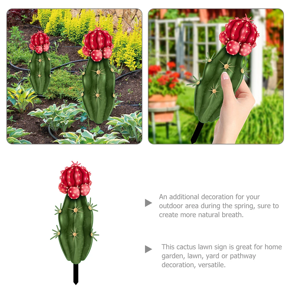 Acrylic Cactus Decoration Outdoor Garden Stake Ground Inserted nament Lawn Plug Sign L scaping Yard Decor Green Plant
Acrylic Cactus Decoration Outdoor Garden Stake Ground Inserted nament Lawn Plug Sign L scaping Yard Decor Green Plant