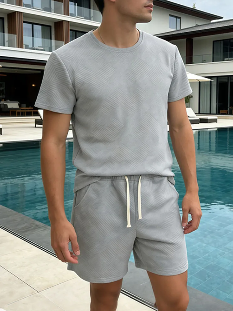 2 Piece Sets Man Outfits Casual Spring Summer Beach Suit Tracksuit Loose T Shirt and Shorts Set Sports Suit Fashion Street Wear
2 Piece Sets Man Outfits Casual Spring Summer Beach Suit Tracksuit Loose T Shirt and Shorts Set Sports Suit Fashion Street Wear