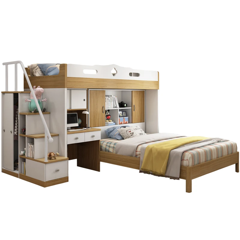 High And Low Bed Upper And Lower Bunk Staggered Small Apartment Dislocation Upper And Lower Bunk Bed Table Combination
High And Low Bed Upper And Lower Bunk Staggered Small Apartment Dislocation Upper And Lower Bunk Bed Table Combination