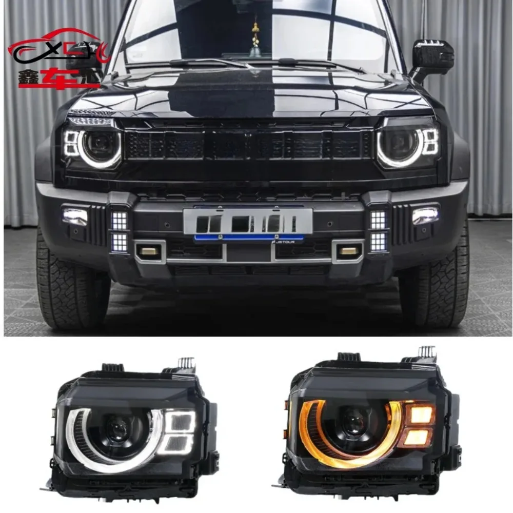 For 2023-2025 Chery Jetour Traveler headlight assembly T2 modification Defender model LED daytime running lights turn signals
For 2023-2025 Chery Jetour Traveler headlight assembly T2 modification Defender model LED daytime running lights turn signals