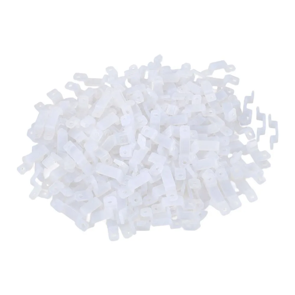 200 Pack 8/10/12mm LED Strip Clip Silicone White Light Holder Clip Flexible Waterproof Holder Clips Light Strip Installation
200 Pack 8/10/12mm LED Strip Clip Silicone White Light Holder Clip Flexible Waterproof Holder Clips Light Strip Installation
