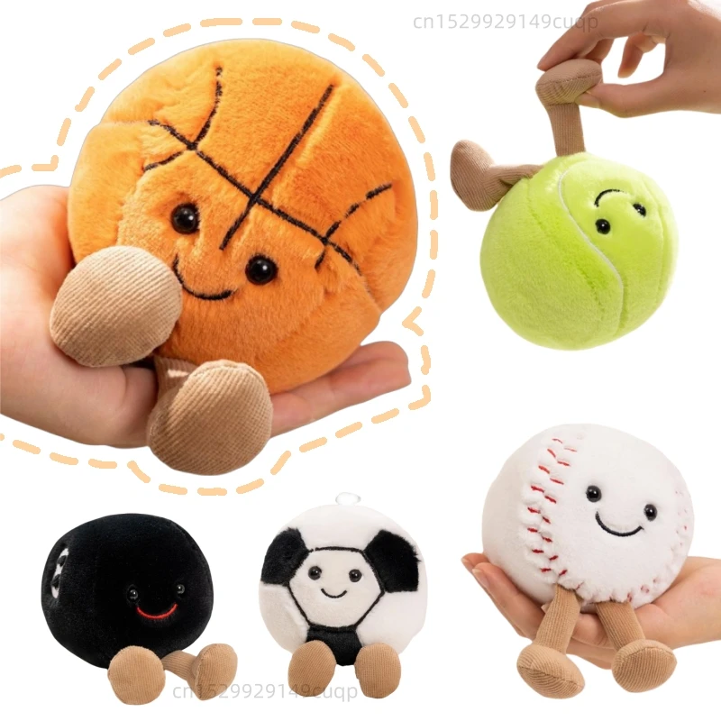 10cm Cute Basketball Football Tennis Baseball Billiards Plush Toys Soft Stuffed Balls Pillow Players Souvenir Birthday Gift
10cm Cute Basketball Football Tennis Baseball Billiards Plush Toys Soft Stuffed Balls Pillow Players Souvenir Birthday Gift
