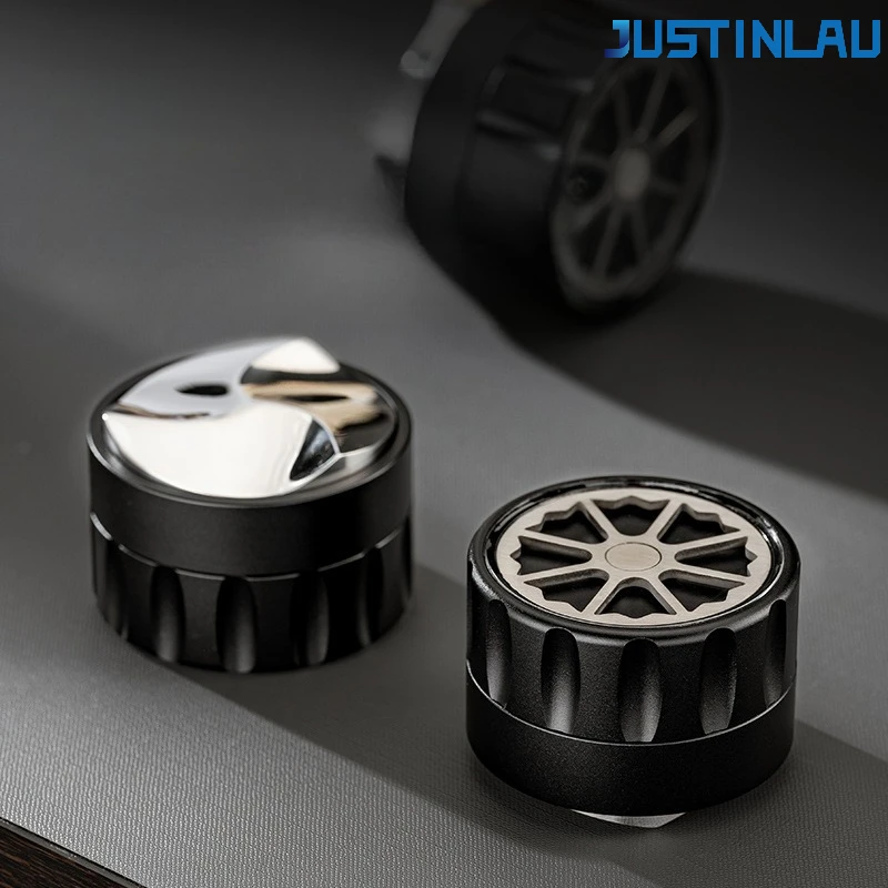 JUSTINLAU 51/53/58mm Self-leveling Coffee Distributor Gravity Auto-adjust Espresso Powder Tamper Tool Wheel Hub Design
JUSTINLAU 51/53/58mm Self-leveling Coffee Distributor Gravity Auto-adjust Espresso Powder Tamper Tool Wheel Hub Design