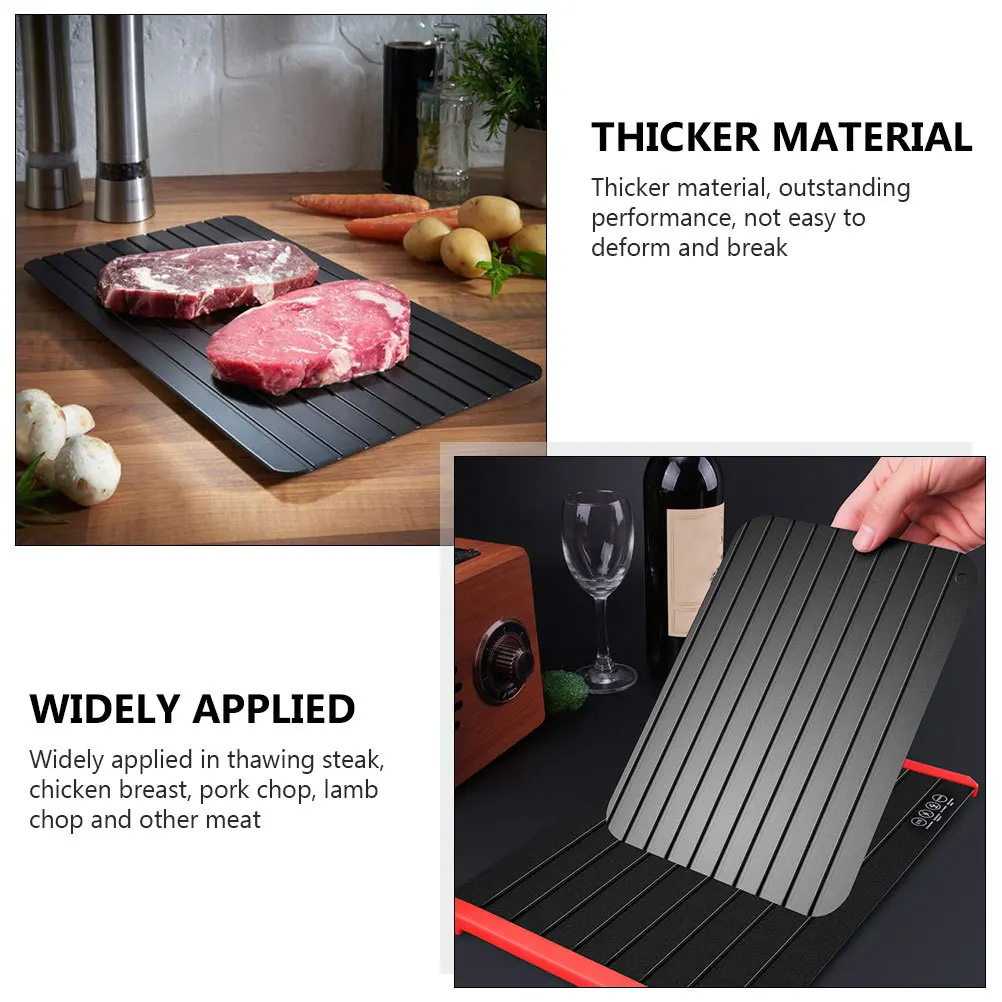 1Pcs Square Defrosting Plate Fast Thawing Tray for Meat Steak Chicken Home Kitchen Accessory Defrost Tray
1Pcs Square Defrosting Plate Fast Thawing Tray for Meat Steak Chicken Home Kitchen Accessory Defrost Tray
