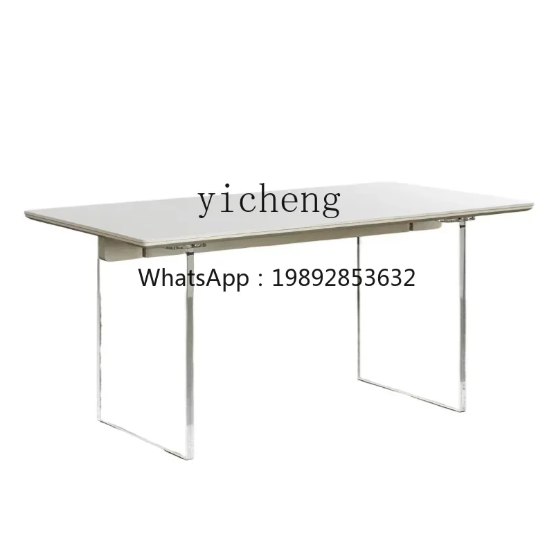 BB dining table, acrylic suspended solid wood slate log dining table and chair combination
BB dining table, acrylic suspended solid wood slate log dining table and chair combination