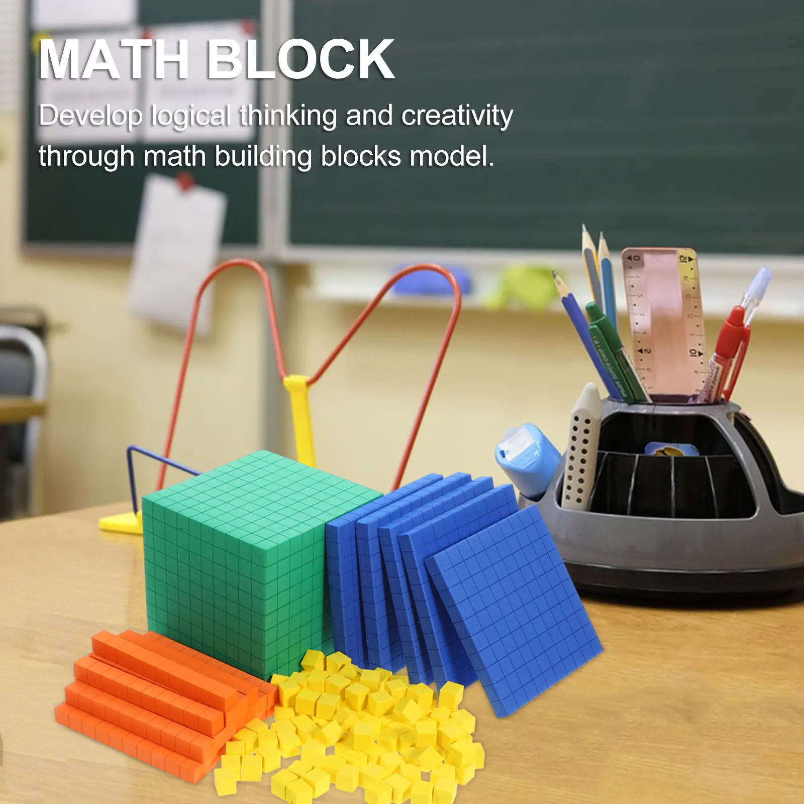 1Set Math Learning Cube Eva Decimal Blocks for Kids Logical Thinking Primary School Educational Supplies
1Set Math Learning Cube Eva Decimal Blocks for Kids Logical Thinking Primary School Educational Supplies