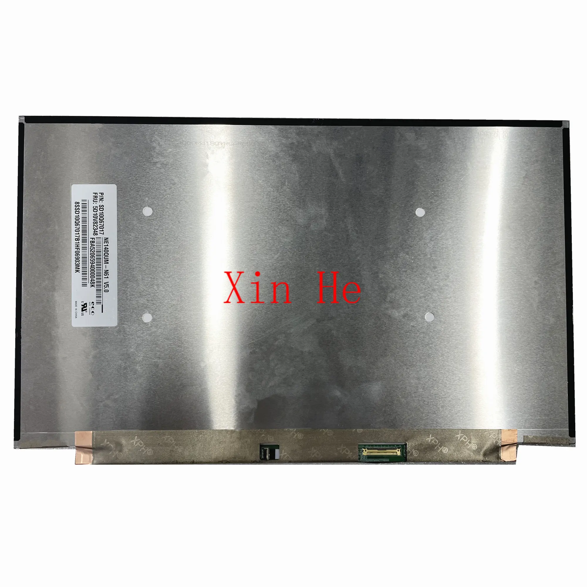 NE140QUM-N61 V5.0 14.0'' IPS Laptop LCD Screen Panel 3840*2160 FRU: 5D10V82348 Non-touch
NE140QUM-N61 V5.0 14.0'' IPS Laptop LCD Screen Panel 3840*2160 FRU: 5D10V82348 Non-touch