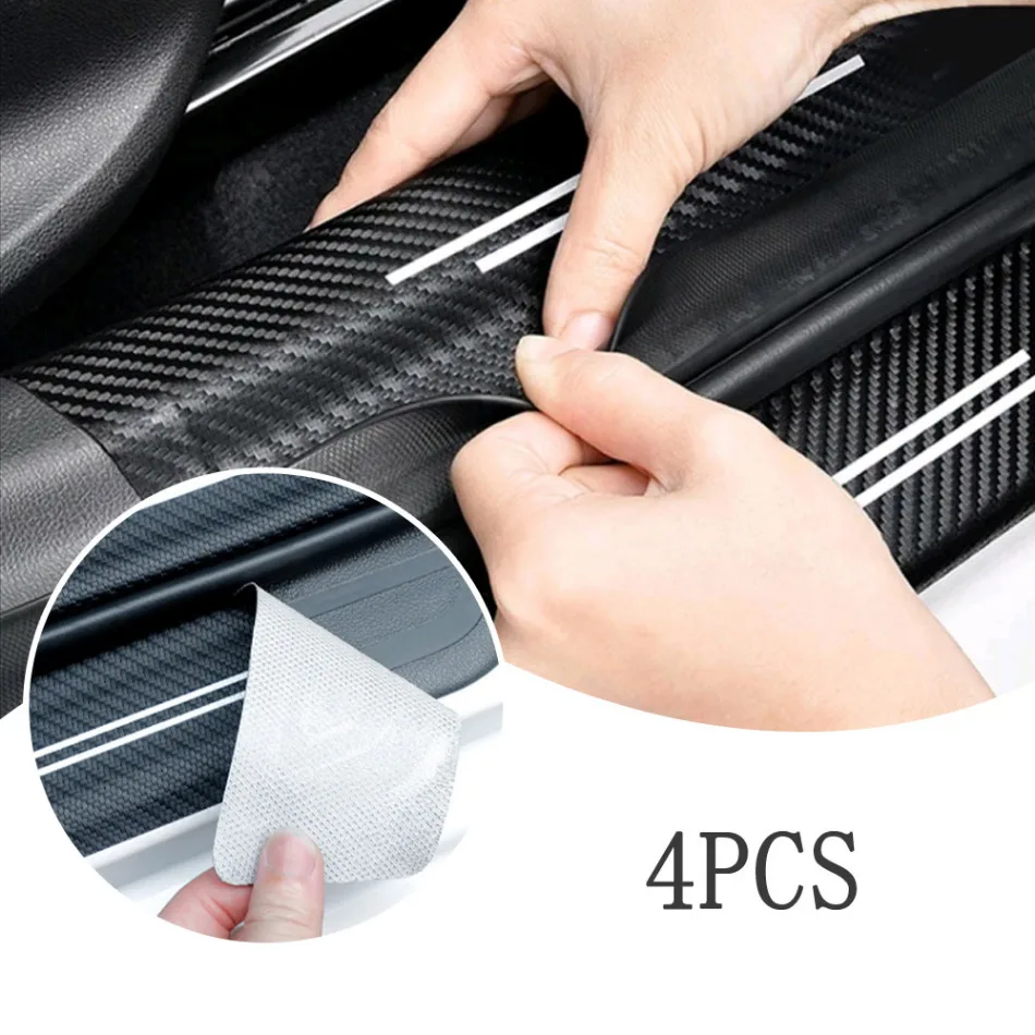 4pcs Car Door Anti Scratch Protector Sticker Carbon Fiber Car Door Sill Protection Strip Decorative Universal Auto Accessories
4pcs Car Door Anti Scratch Protector Sticker Carbon Fiber Car Door Sill Protection Strip Decorative Universal Auto Accessories
