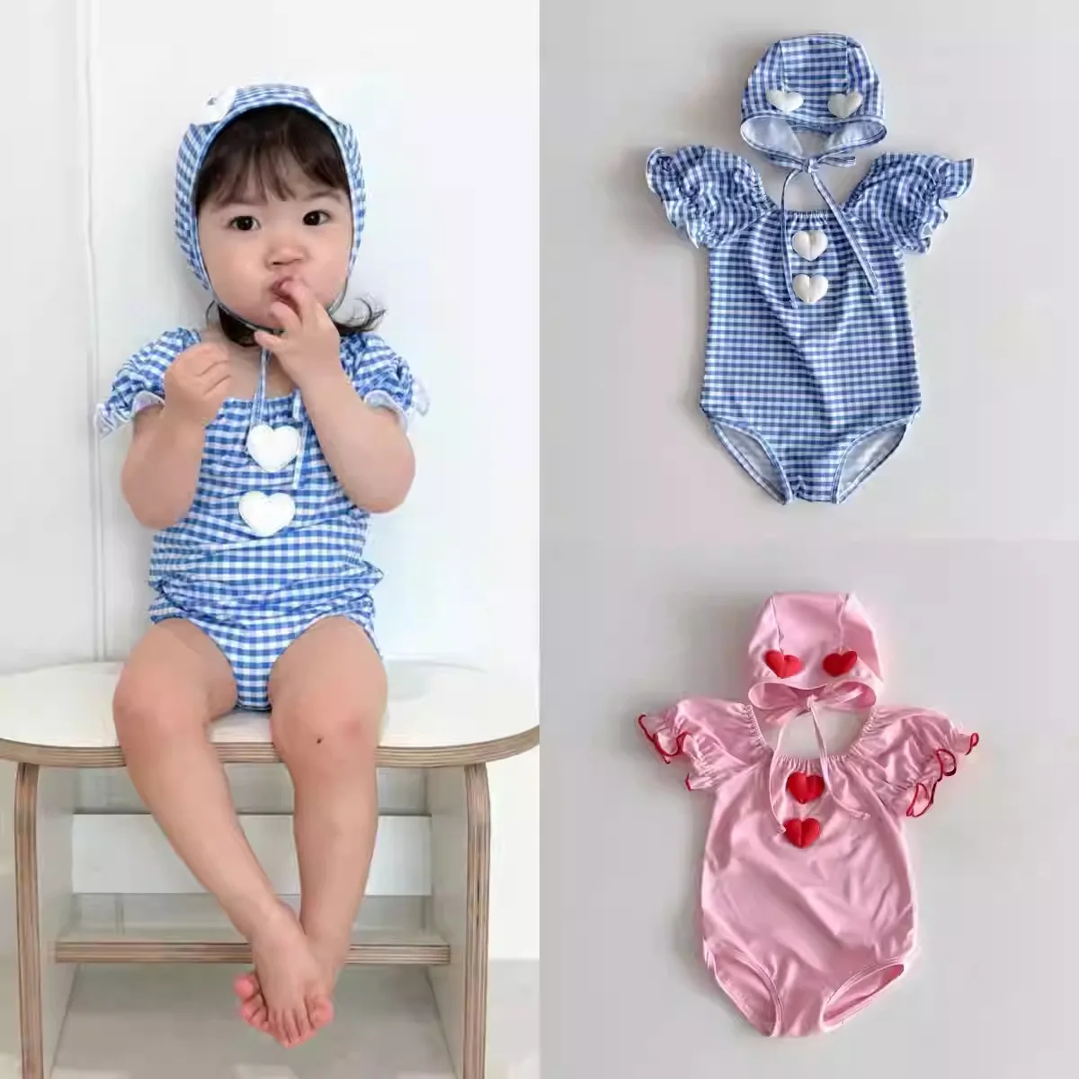 Korean girls swimsuit baby one-piece cute checkered swimsuit little girls quick drying hot spring beach children swimsuit
Korean girls swimsuit baby one-piece cute checkered swimsuit little girls quick drying hot spring beach children swimsuit