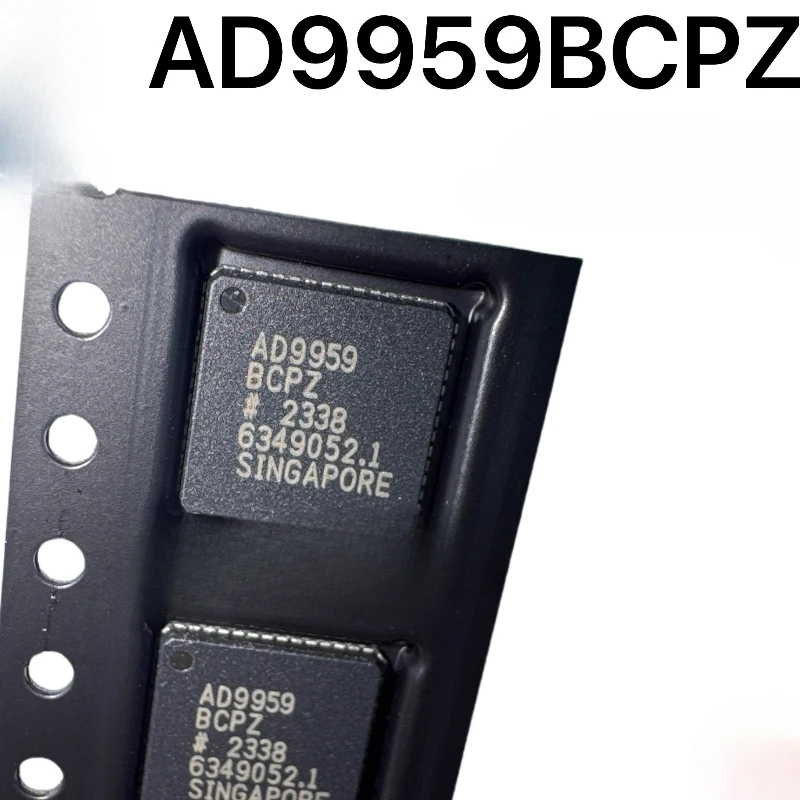 2 шт./лот AD9959BCPZ AD9959 LFCSP-56 500 MSPS прямой цифровой синтезатор частоты со встроенным четырехканальным 10-битным ЦАП
2 шт./лот AD9959BCPZ AD9959 LFCSP-56 500 MSPS прямой цифровой синтезатор частоты со встроенным четырехканальным 10-битным ЦАП