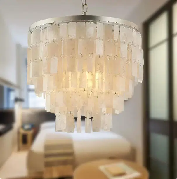 French Shell Chandelier Personalized Living Room Dining Room Bar Nordic Simple Lamps Retro Creative Romantic Bedroom Chandelier
French Shell Chandelier Personalized Living Room Dining Room Bar Nordic Simple Lamps Retro Creative Romantic Bedroom Chandelier