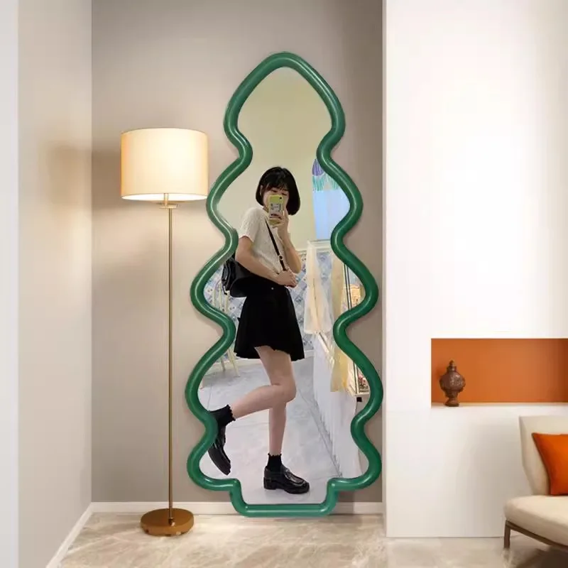 Create European Mirror Decoration Hanging Wall Modern Full Body Mirror Abnormity Funky Design Spiegels Living Room Decorations
Create European Mirror Decoration Hanging Wall Modern Full Body Mirror Abnormity Funky Design Spiegels Living Room Decorations
