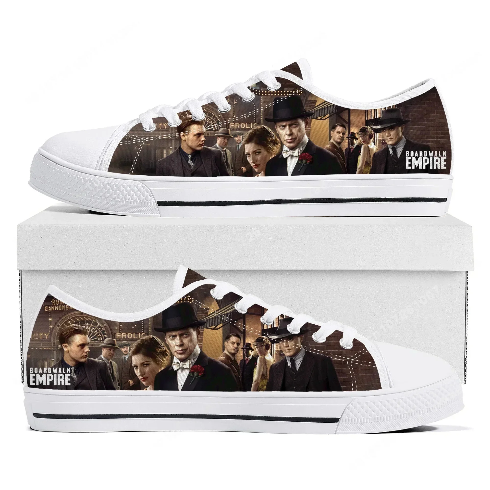 Низкие кеды Boardwalk Empire для мужчин, женщин и подростков, высококачественные кеды Nucky Thompson из канваса, повседневная обувь, обувь на заказ
Низкие кеды Boardwalk Empire для мужчин, женщин и подростков, высококачественные кеды Nucky Thompson из канваса, повседневная обувь, обувь на заказ