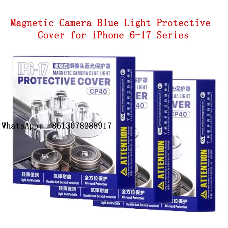 3Box Mechanic CP40 Mobile Phone Camera Magnetic Blue Light Protection Cover 6-17pm Series Dustproof And Dustproof
3Box Mechanic CP40 Mobile Phone Camera Magnetic Blue Light Protection Cover 6-17pm Series Dustproof And Dustproof