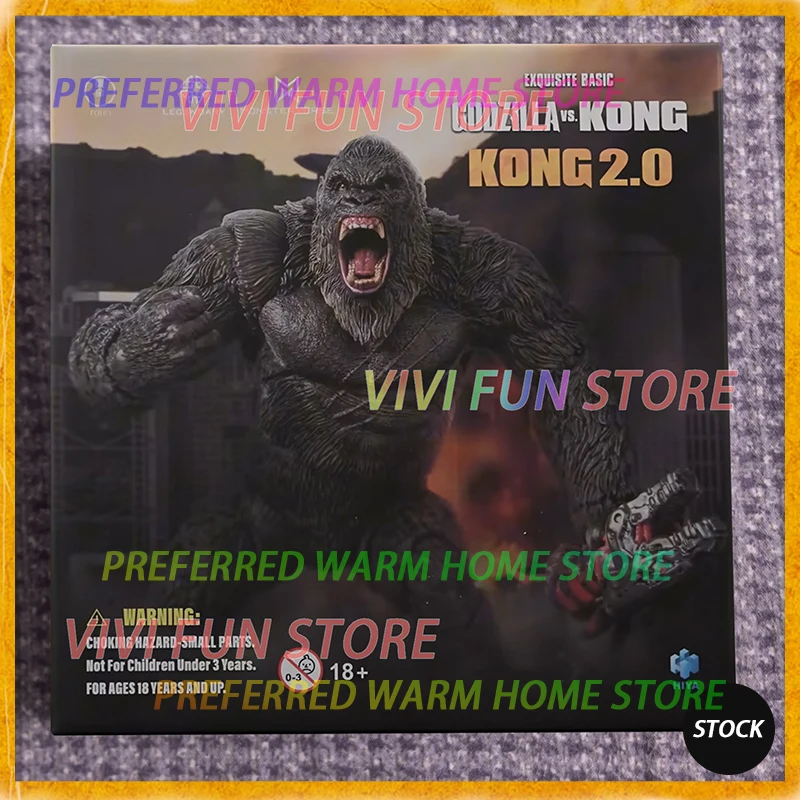 In Stock HIYA KONG 2.0 EXQUISITE BASIC Movable Model Toys GvK King Kong 2.0
In Stock HIYA KONG 2.0 EXQUISITE BASIC Movable Model Toys GvK King Kong 2.0
