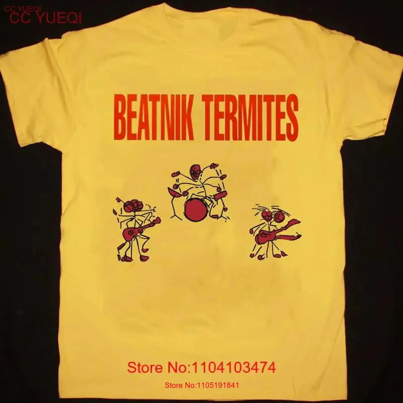 Beatnik Termites Self Titled Yellow All Size T Shirt AE29 vintage Washed streetwear Soft graphic fashion designer clothes
Beatnik Termites Self Titled Yellow All Size T Shirt AE29 vintage Washed streetwear Soft graphic fashion designer clothes