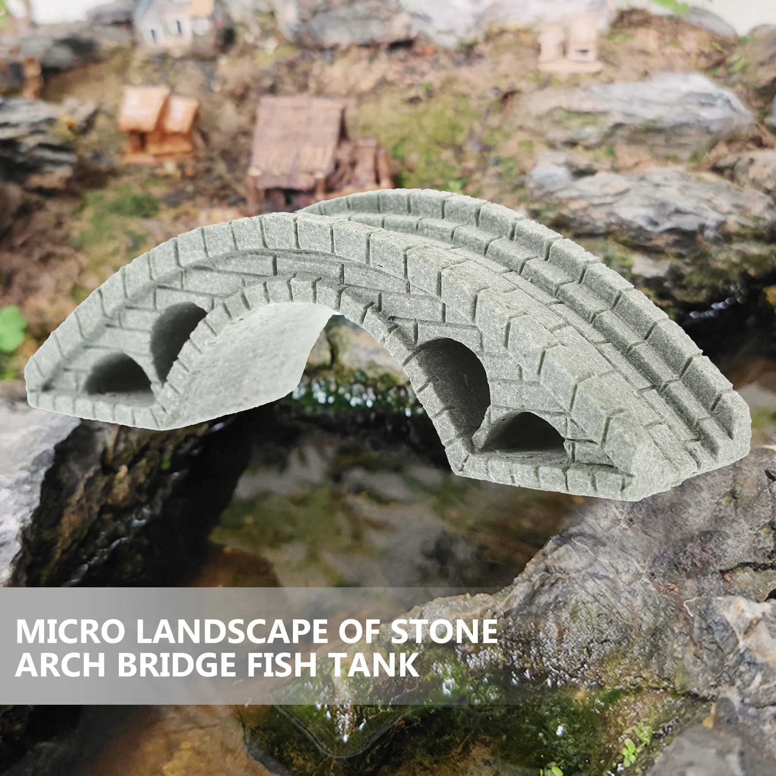 Mini Bridge Ornaments for Garden Aquarium Decor Durable Smooth Fine Details Bonsai Landscape Layout Statue Simulation
Mini Bridge Ornaments for Garden Aquarium Decor Durable Smooth Fine Details Bonsai Landscape Layout Statue Simulation