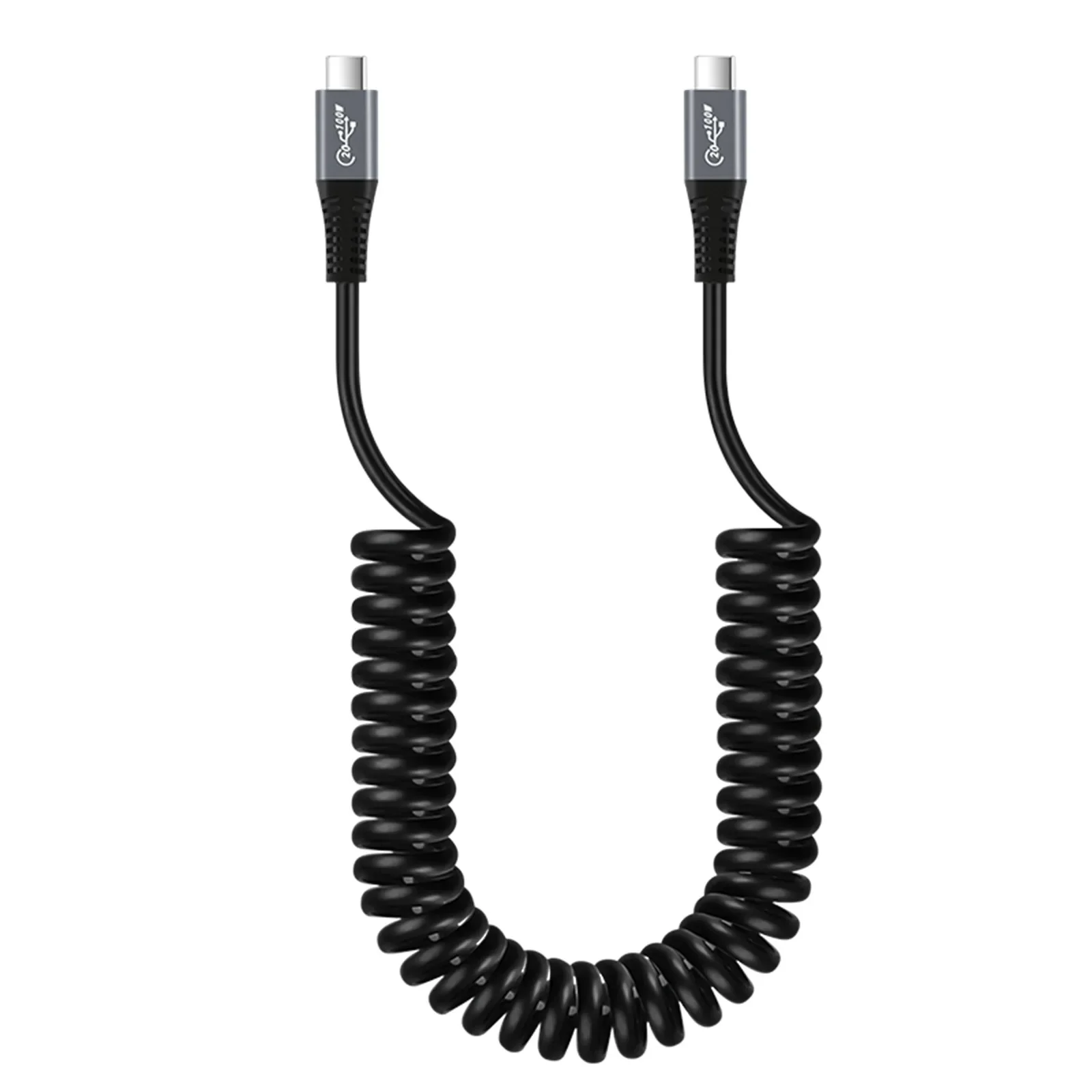 PD100W Fast Charging Coiled Dual USB C Cables Flexible Spring Type C To C Charger Wire Cord for IPhone 15 Pro Samsung Xiaomi
PD100W Fast Charging Coiled Dual USB C Cables Flexible Spring Type C To C Charger Wire Cord for IPhone 15 Pro Samsung Xiaomi