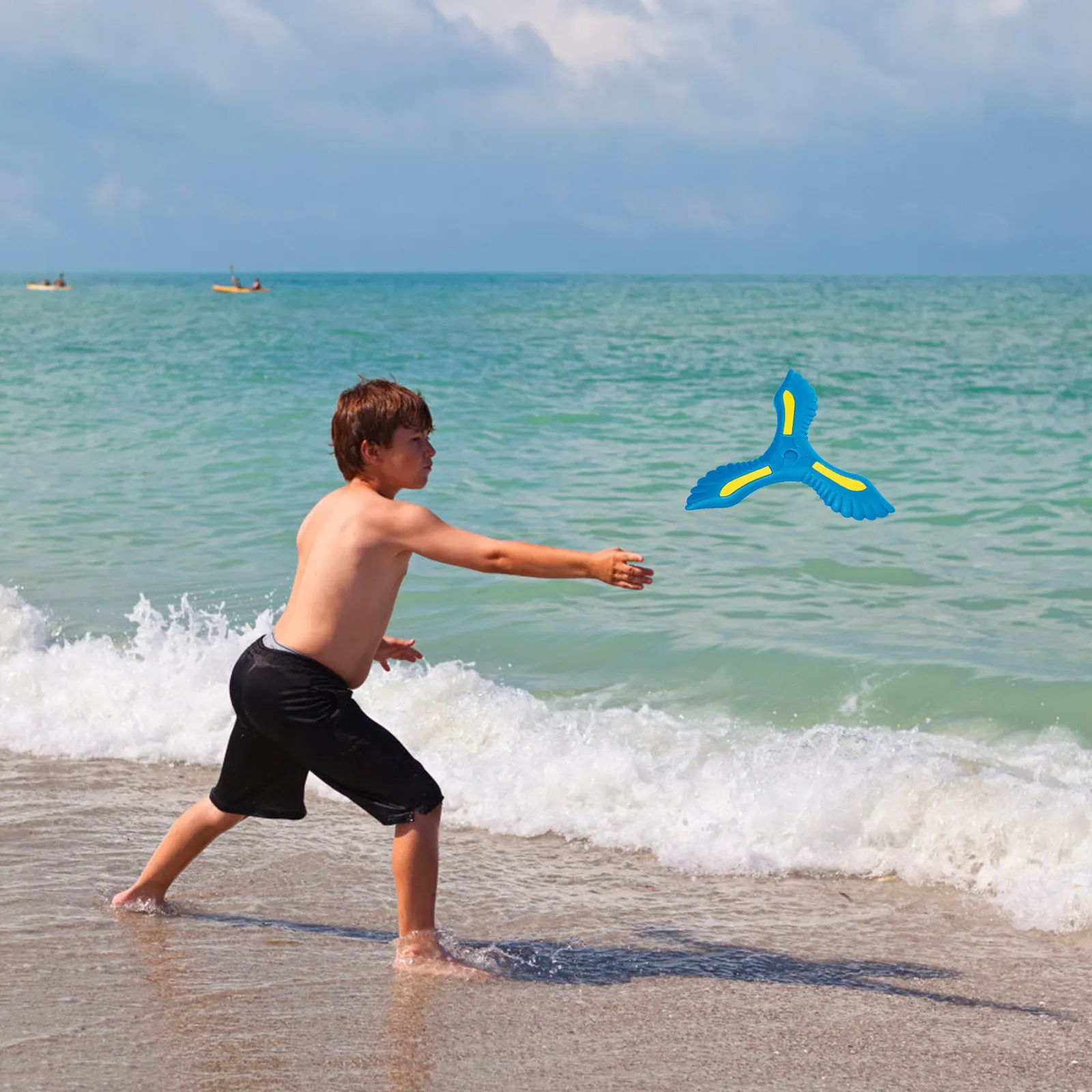 Returning Three Blades Boomerang Eva Lightweight Outdoor Throw Catch Game for Kids Exercise Fun Family Interactive Play
Returning Three Blades Boomerang Eva Lightweight Outdoor Throw Catch Game for Kids Exercise Fun Family Interactive Play