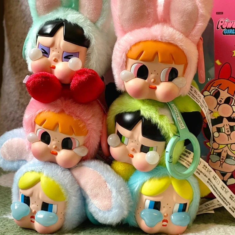 Genuine Pop Mart Crybaby The Powerpuff Girls Series Vinyl Face Plush Pendant Blind Box Collectible Toy For Fans Mystery Box Doll
Genuine Pop Mart Crybaby The Powerpuff Girls Series Vinyl Face Plush Pendant Blind Box Collectible Toy For Fans Mystery Box Doll