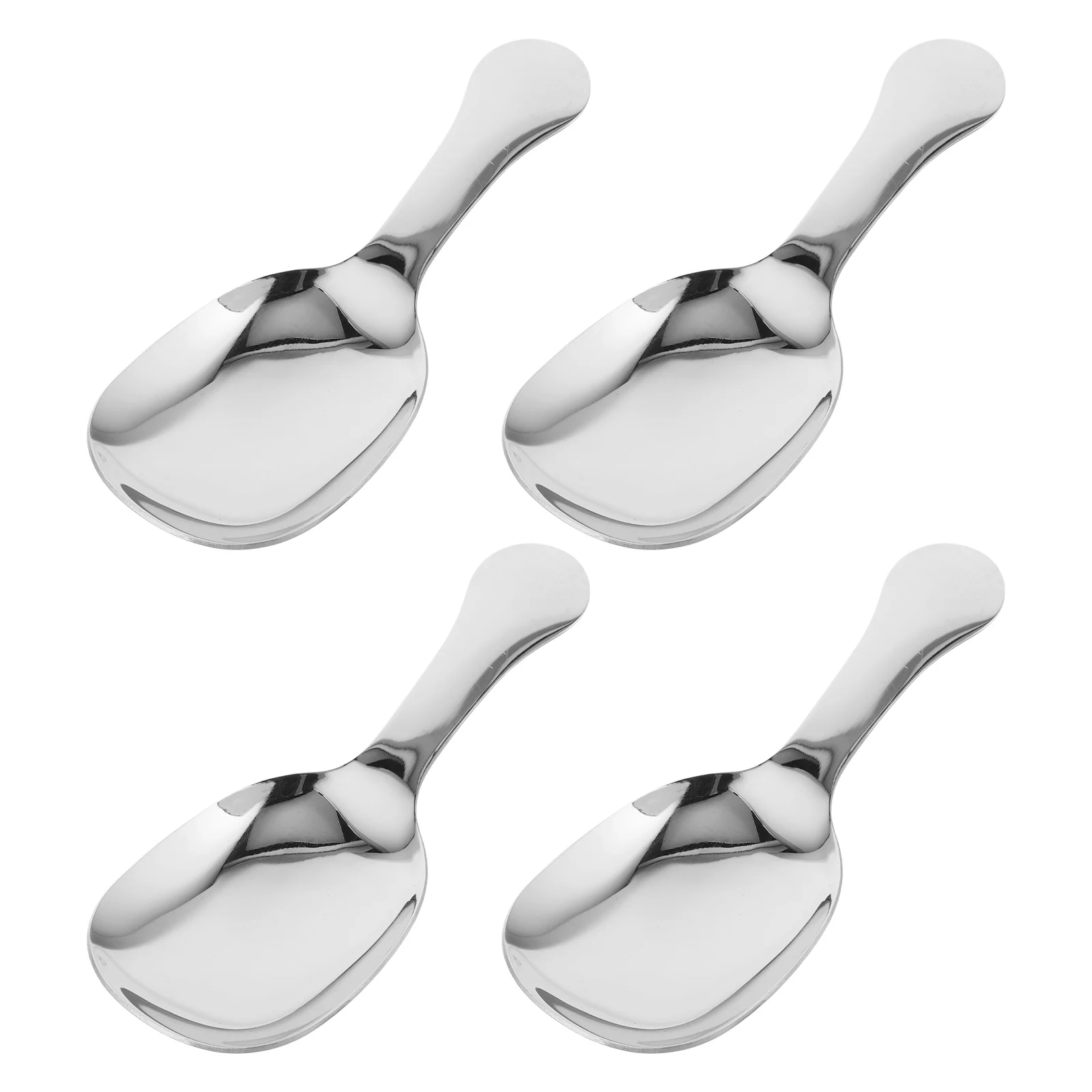4pcs Stainless Steel Teaspoons Coffee Scooper Short Handle Measuring Spoon Small Tea Spoons Kitchen Bar Utensils
4pcs Stainless Steel Teaspoons Coffee Scooper Short Handle Measuring Spoon Small Tea Spoons Kitchen Bar Utensils